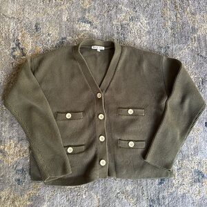 Alex Mill Olive Knit Sweater